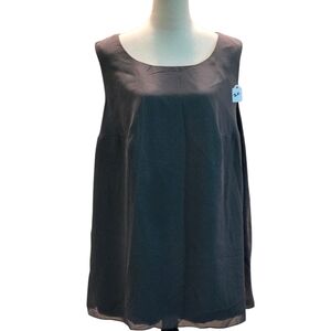 Bridal Sleeveless Top Matching Pants Sheer outer with solid lining Women size 2X